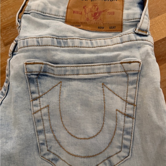 True Religion Light Blue Denim Jeans Waist 30 - Picture 2 of 5